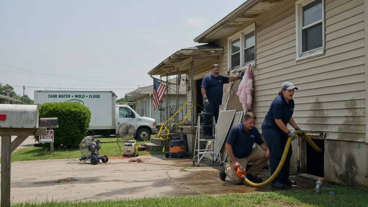 Water Damage Repair in Fredericksburg, PA near me